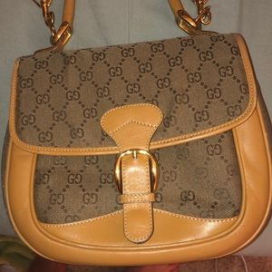 Vintage Gucci purse/satchel.
